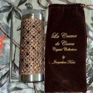 NWT La Crème de Cocoa Crystal Collection tumbler